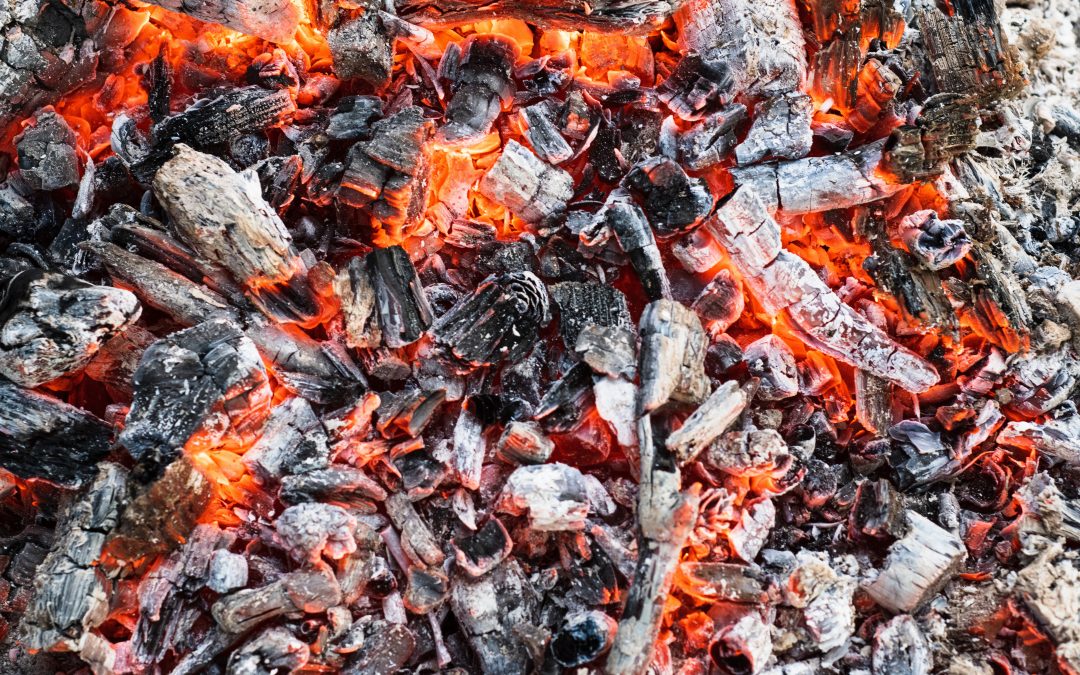 Walking on hot coals